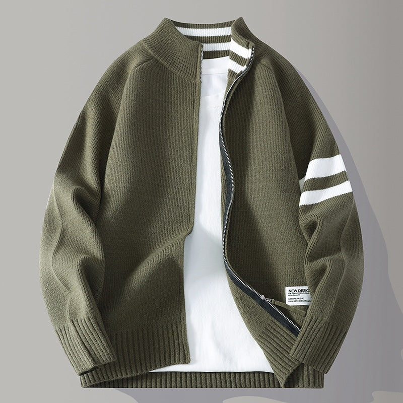 Mens Thermal Knitted Jacket