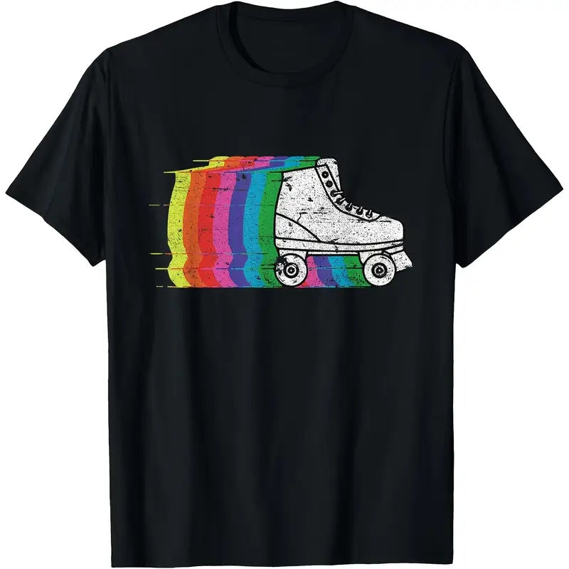 Vintage Roller Skate Graphic Tee
