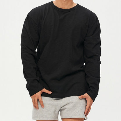 Men's Casual Cotton Crewneck Top