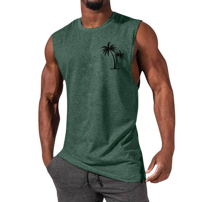 Muscle cut out Tank Top