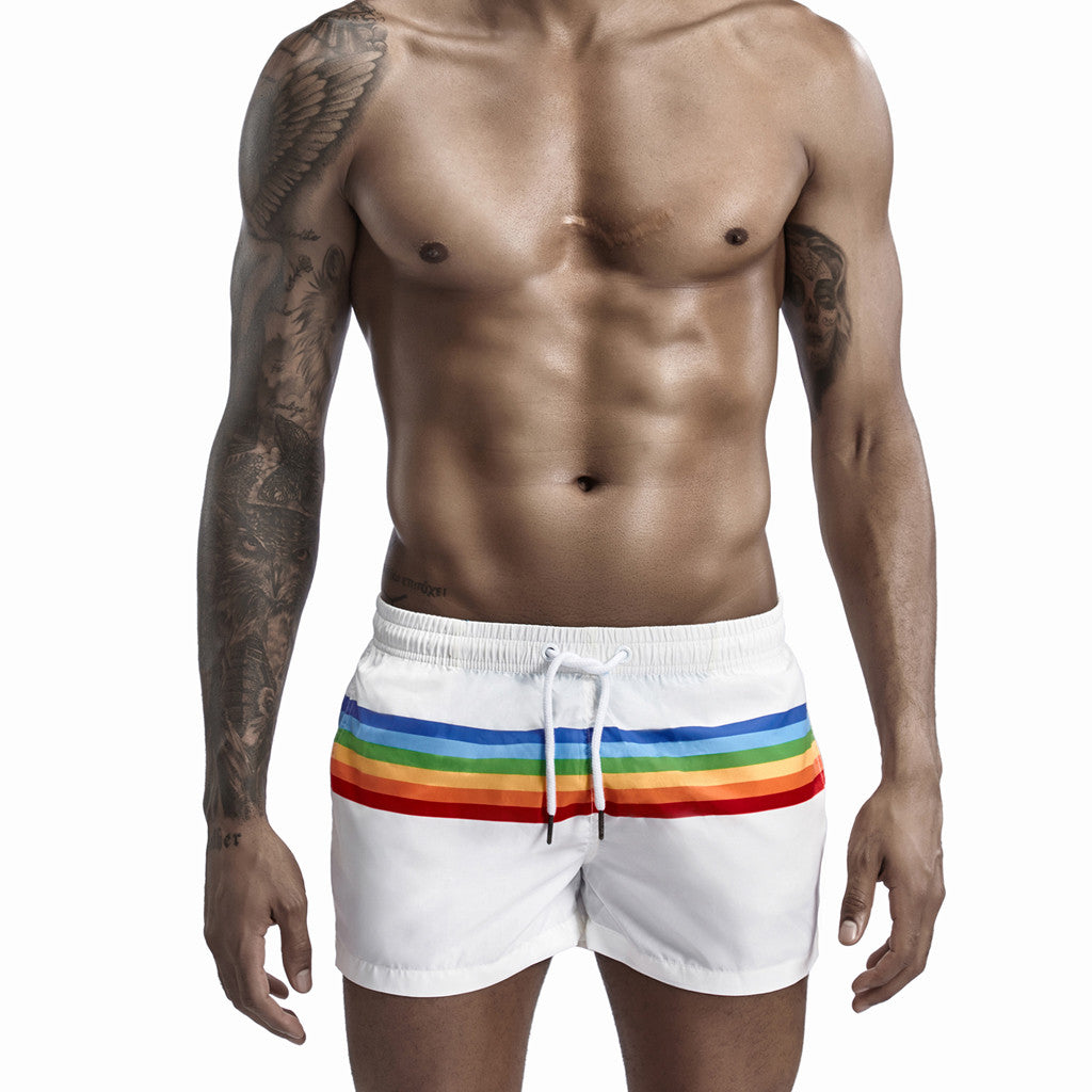 Mens Rainbow swimtrunks