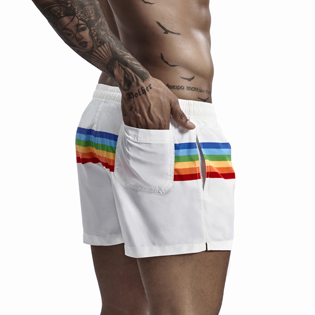 Mens Rainbow swimtrunks