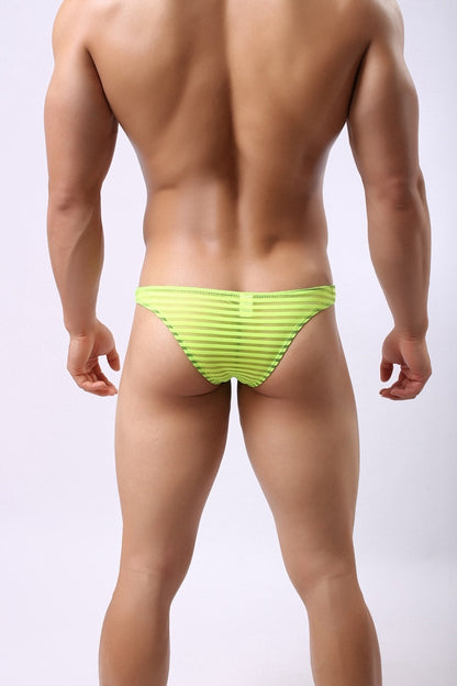 Mesh section men's underwear