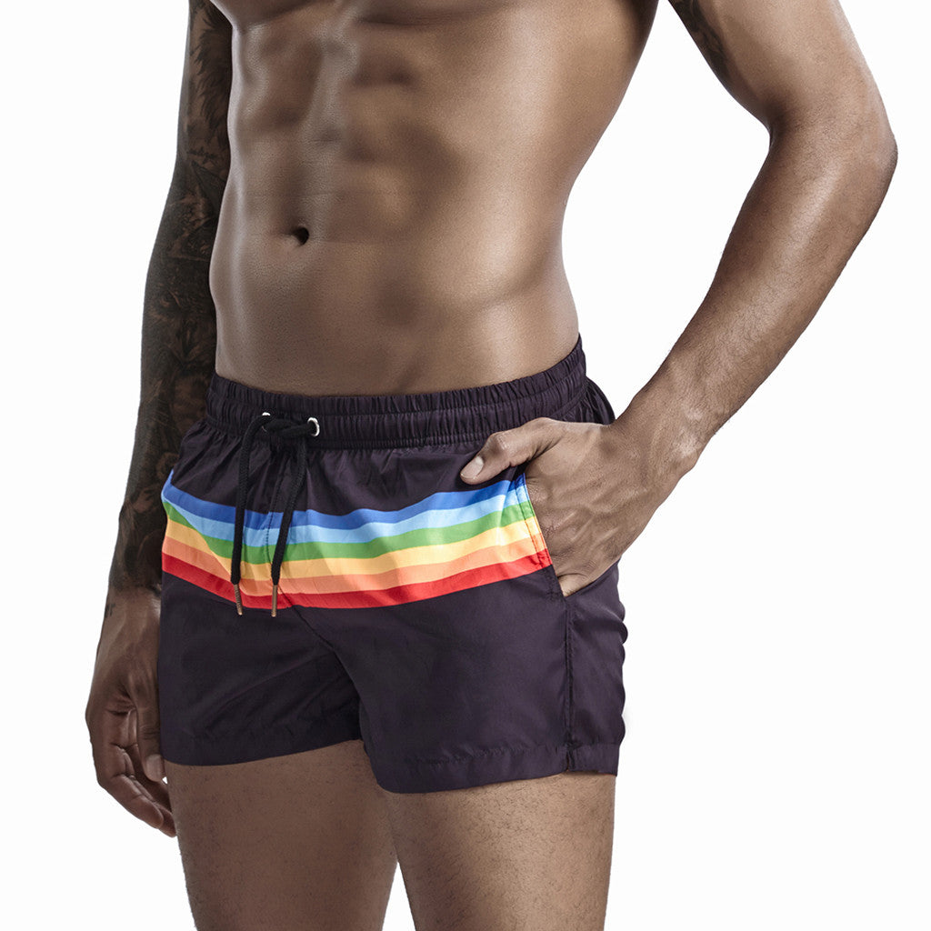 Mens Rainbow swimtrunks