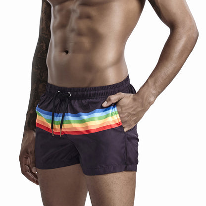 Mens Rainbow swimtrunks