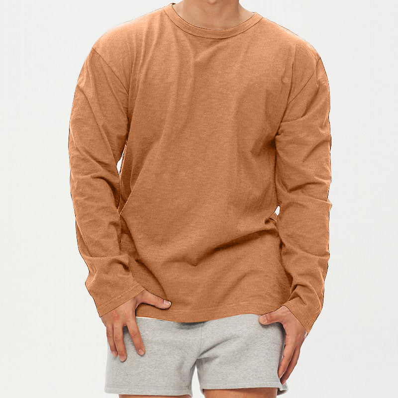 Men's Casual Cotton Crewneck Top