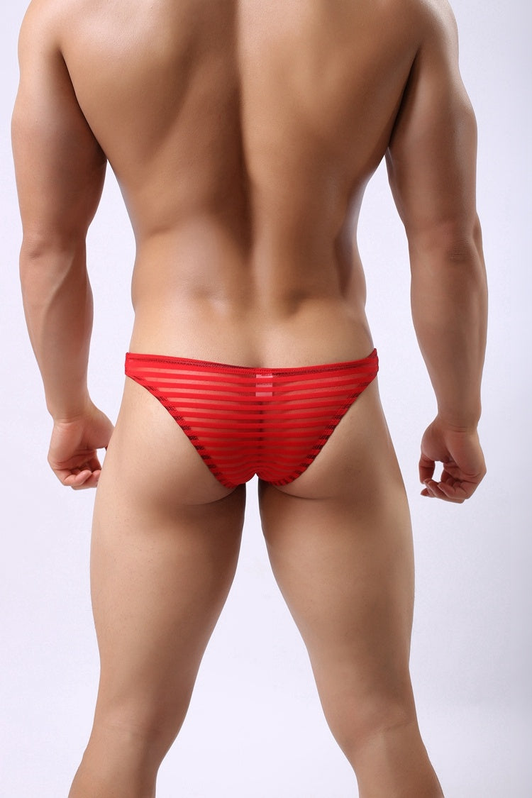 Mesh section men's underwear