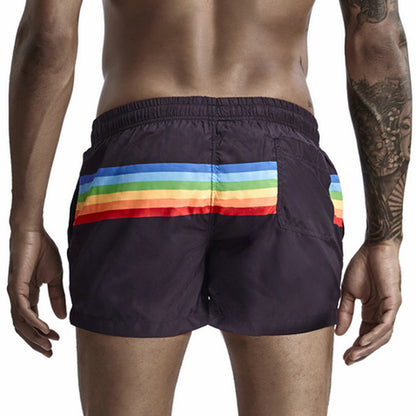 Mens Rainbow swimtrunks