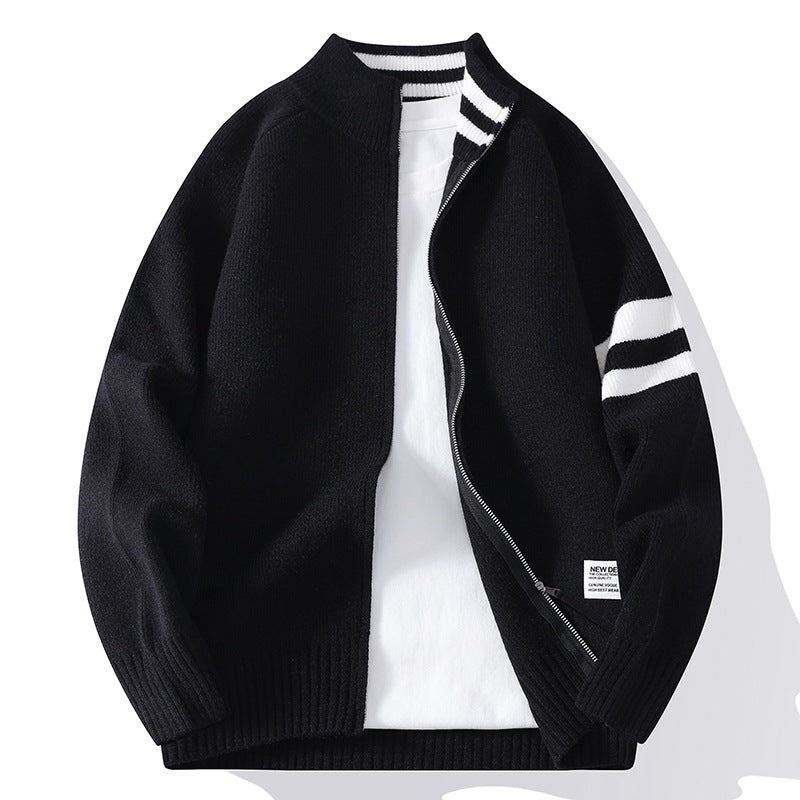 Mens Thermal Knitted Jacket