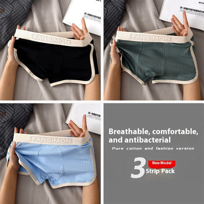 Retro Style Men's Underwear Comfortable Breathable Boxers