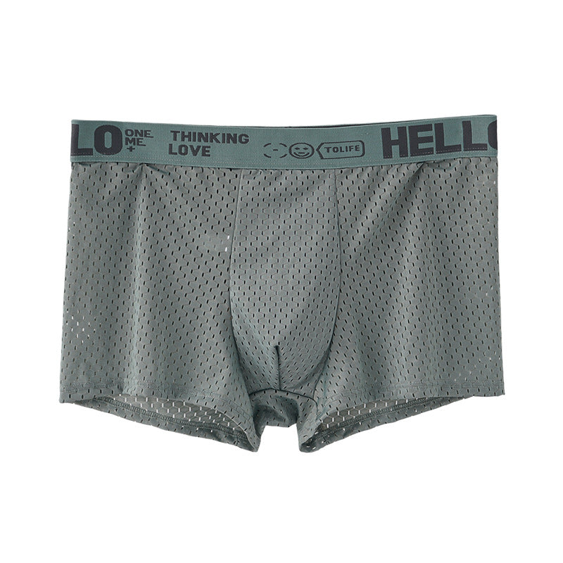 Men’s Mesh Boxers Cool Breathable