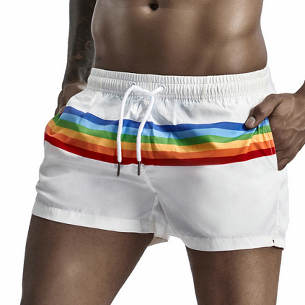 Mens Rainbow swimtrunks
