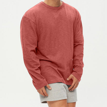 Men's Casual Cotton Crewneck Top