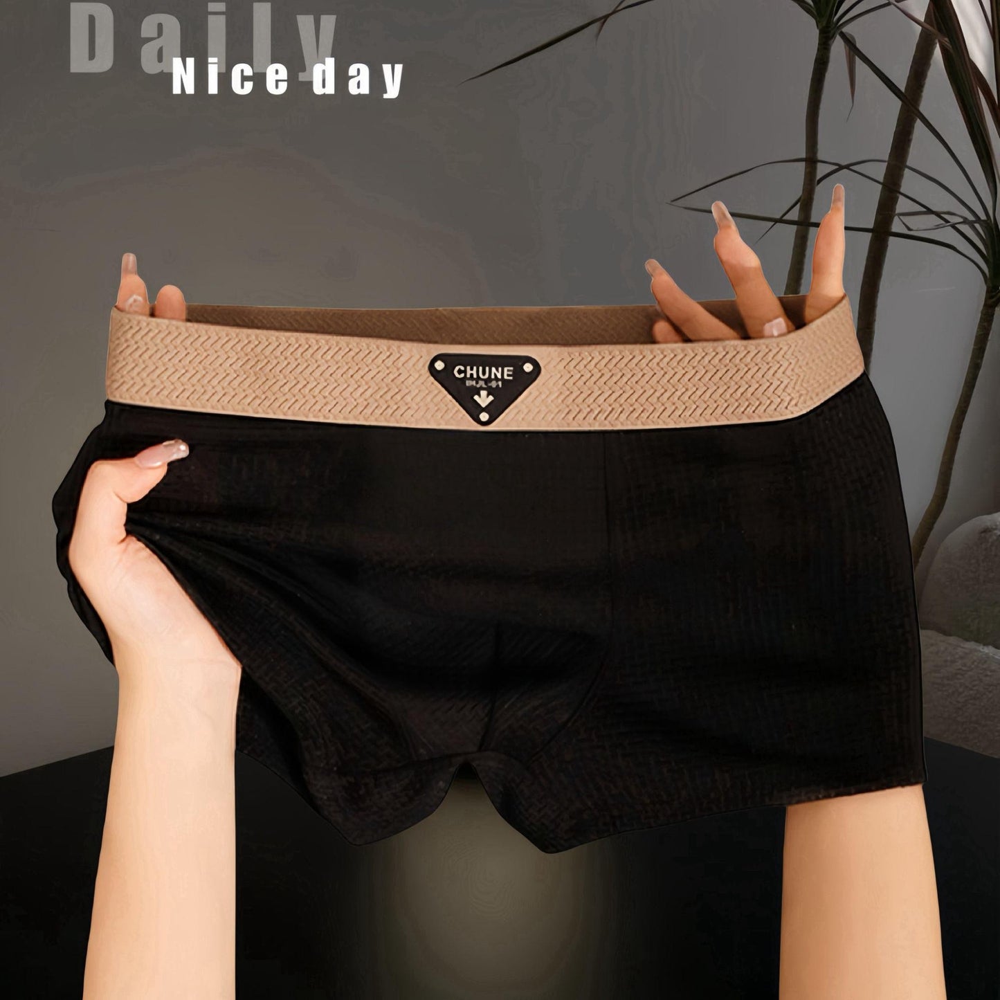 Men's Silk Underwear Boxer