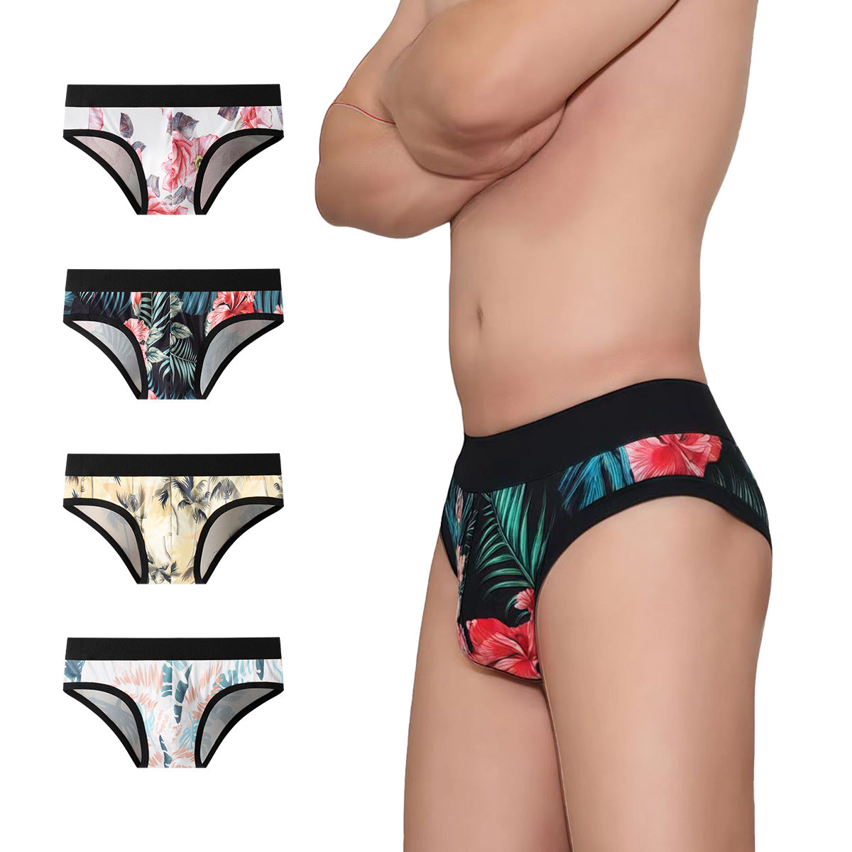 Men's Sexy Tropical Underwear