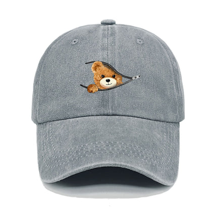 Cotton Retro Sun Washed Bear