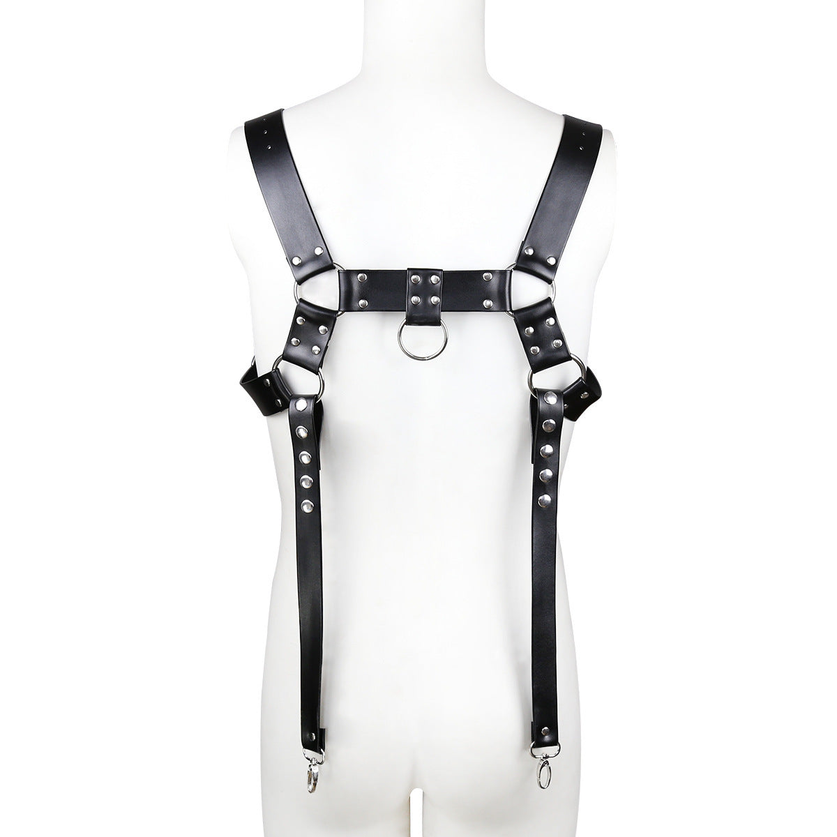 Men’s Leather Look Harness