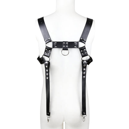 Men’s Leather Look Harness