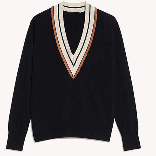 Collegiate V-Neck Sweater