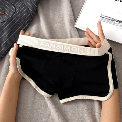 Retro Style Men's Underwear Comfortable Breathable Boxers