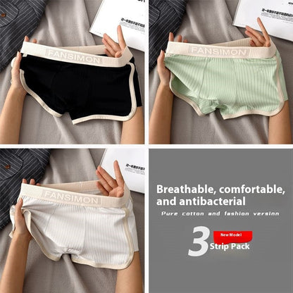 Retro Style Men's Underwear Comfortable Breathable Boxers