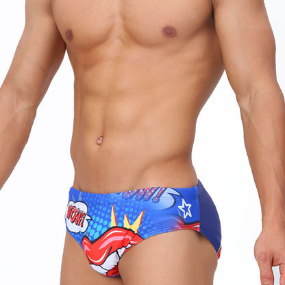 Men's Sexy Lips Speedo