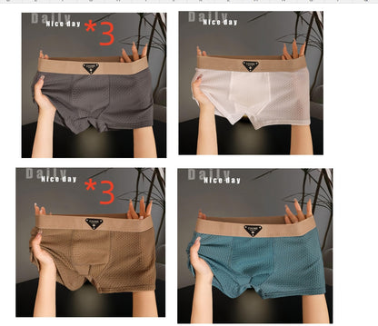 Men's Silk Underwear Boxer