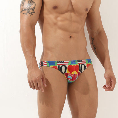 Men’s Cute Strawberry/Love Speedo low rise