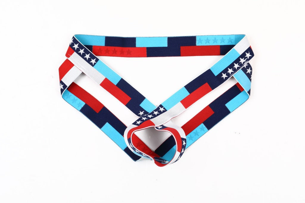 Men's Sexy Low Waist Hollow Out Underwear Jock