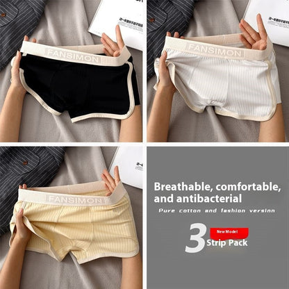 Retro Style Men's Underwear Comfortable Breathable Boxers