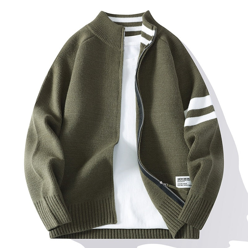 Mens Thermal Knitted Jacket