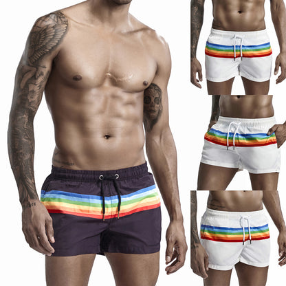 Mens Rainbow swimtrunks
