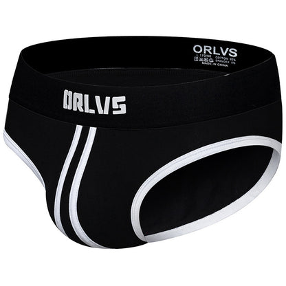Men's Low Waist Stretch Cotton Briefs