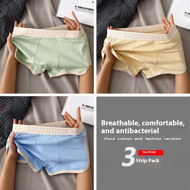 Retro Style Men's Underwear Comfortable Breathable Boxers