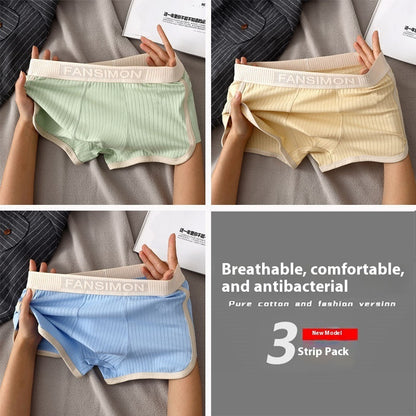 Retro Style Men's Underwear Comfortable Breathable Boxers