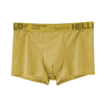 Men’s Mesh Boxers Cool Breathable