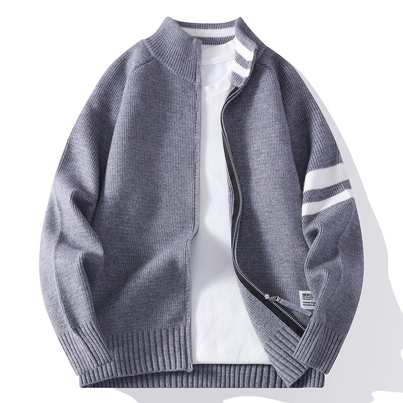 Mens Thermal Knitted Jacket