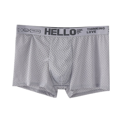 Men’s Mesh Boxers Cool Breathable