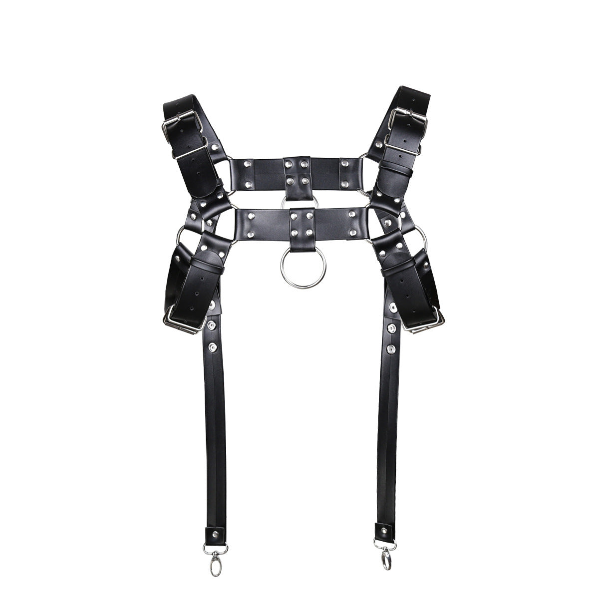 Men’s Leather Look Harness