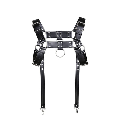 Men’s Leather Look Harness