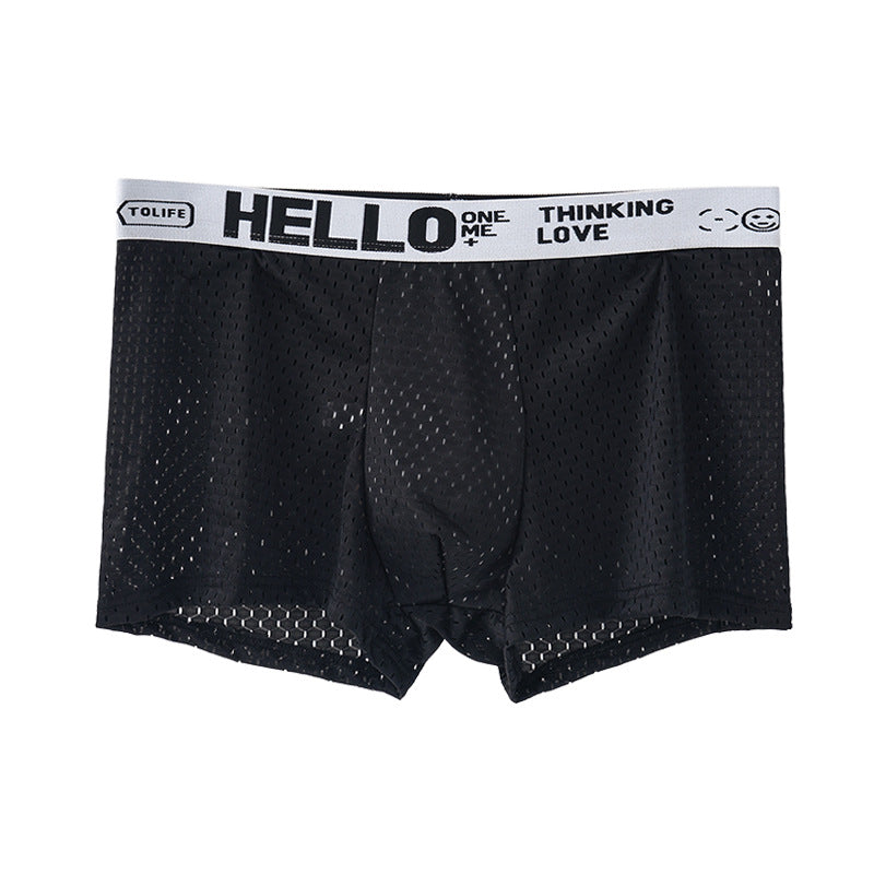 Men’s Mesh Boxers Cool Breathable