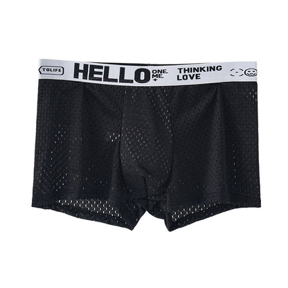 Men’s Mesh Boxers Cool Breathable