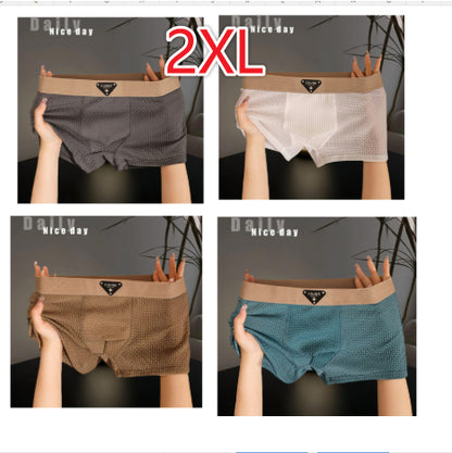 Men's Silk Underwear Boxer