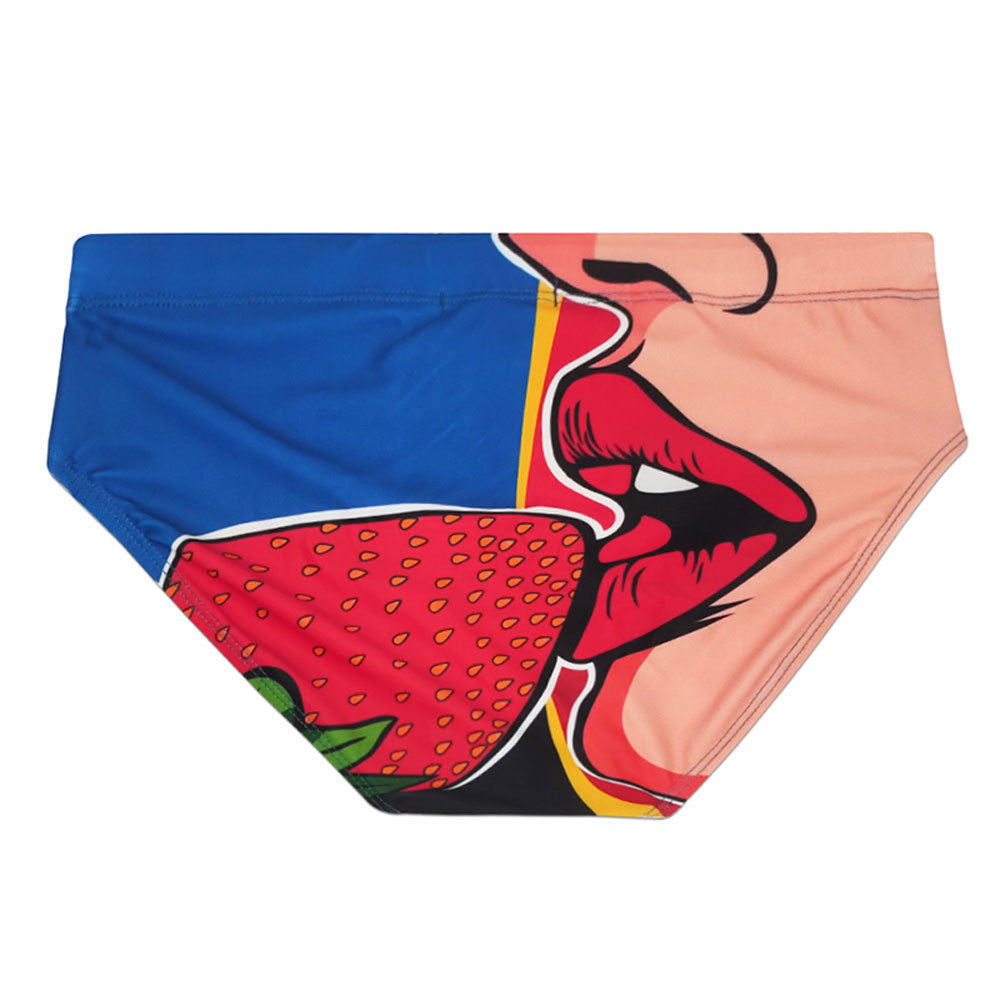 Men's Sexy Lips Speedo