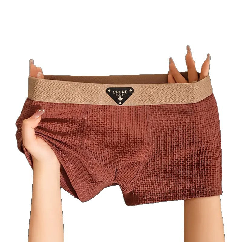Men's Silk Underwear Boxer