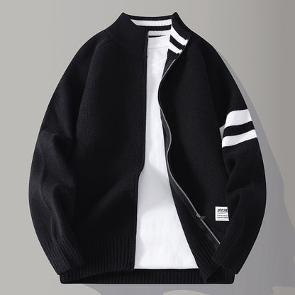 Mens Thermal Knitted Jacket