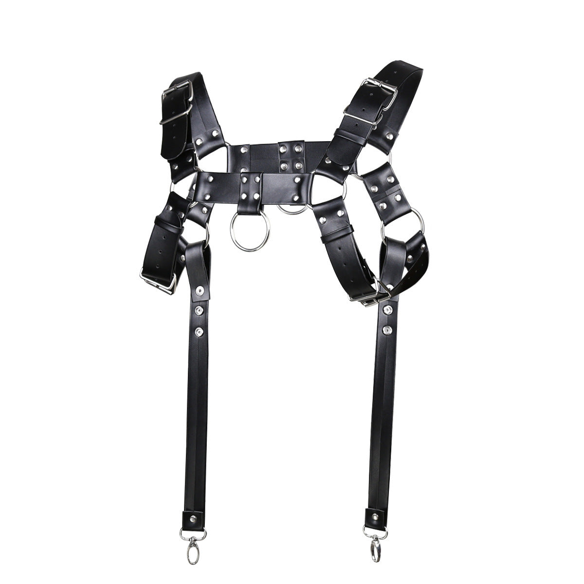 Men’s Leather Look Harness
