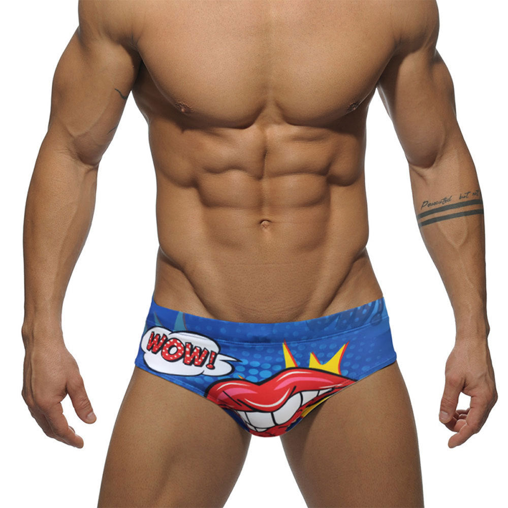 Men's Sexy Lips Speedo