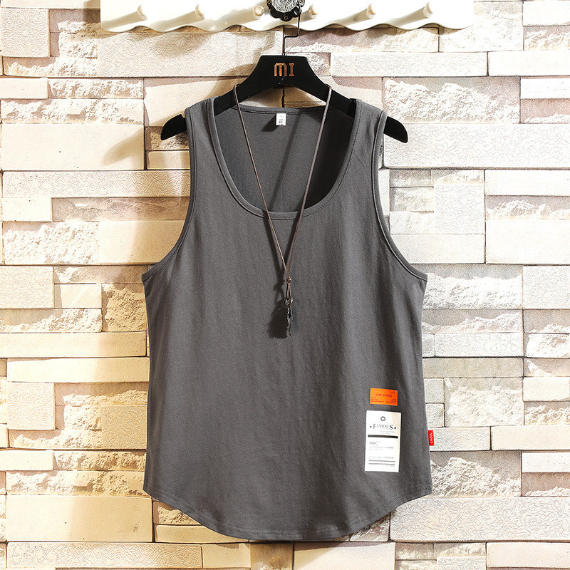 Mens Loose Casual Tank Tops