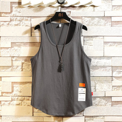 Mens Loose Casual Tank Tops